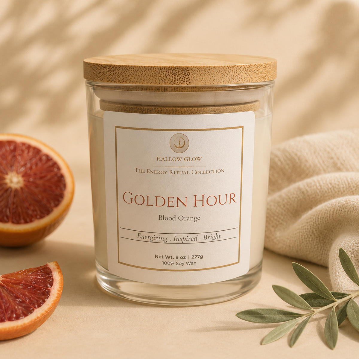 Golden Hour - Blood Orange Soy candle