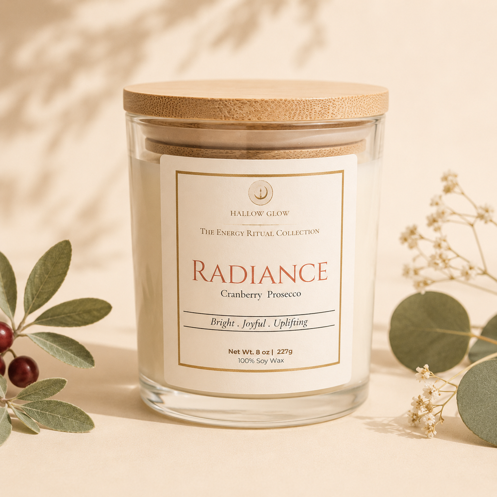 Radiance - Cranberry Prosecco Soy candle