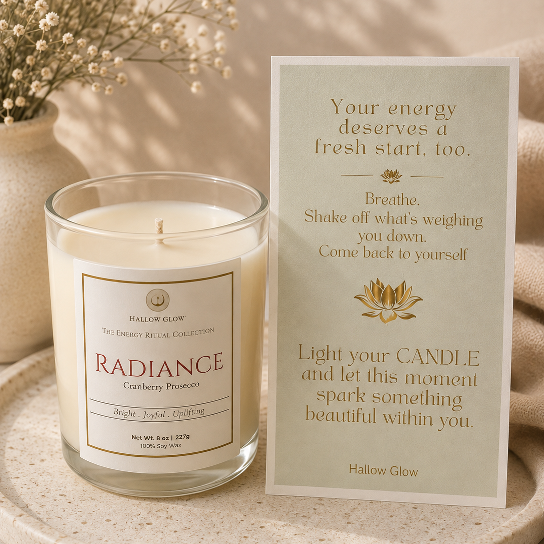 Radiance - Cranberry Prosecco Soy candle