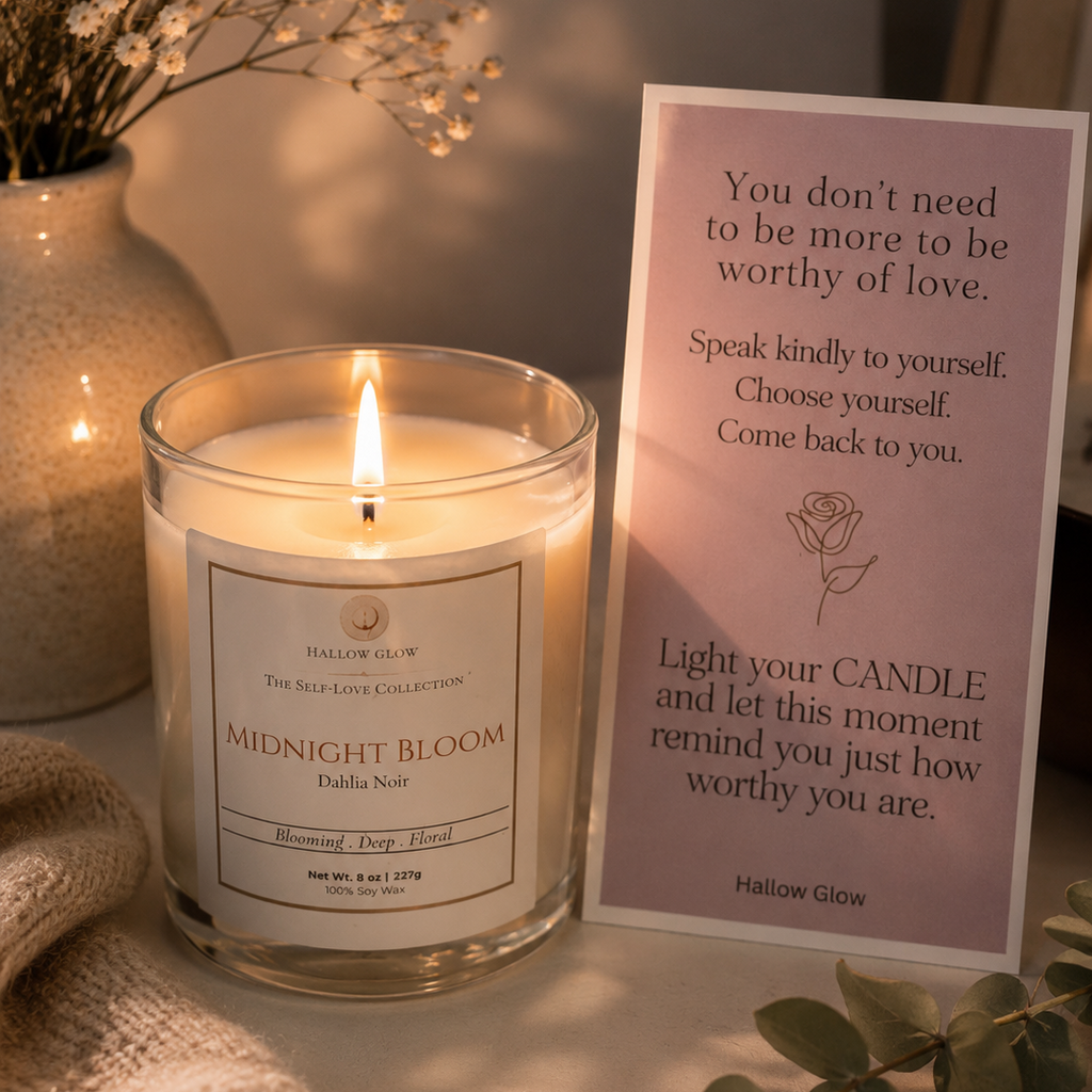Midnight Bloom - Dahlia Noir Soy candle