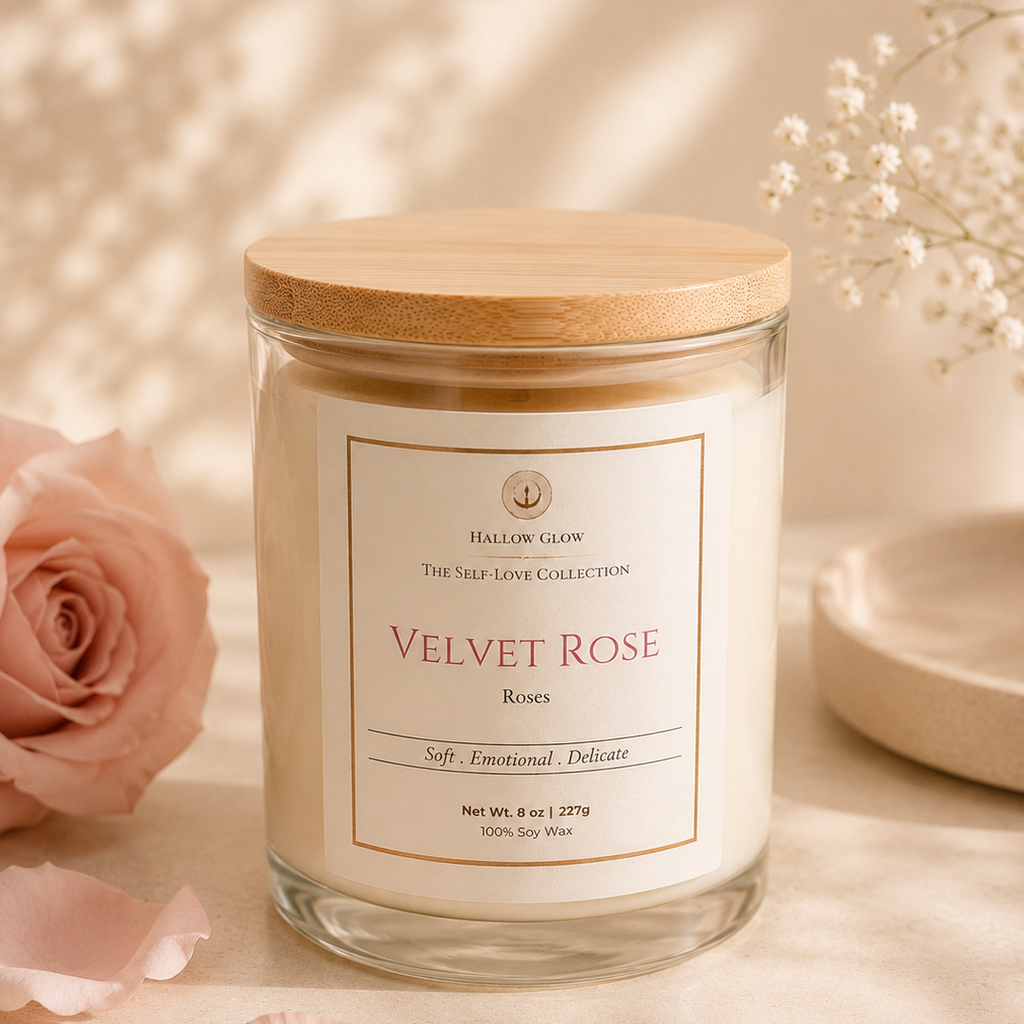 Velvet Rose - Roses Soy candle