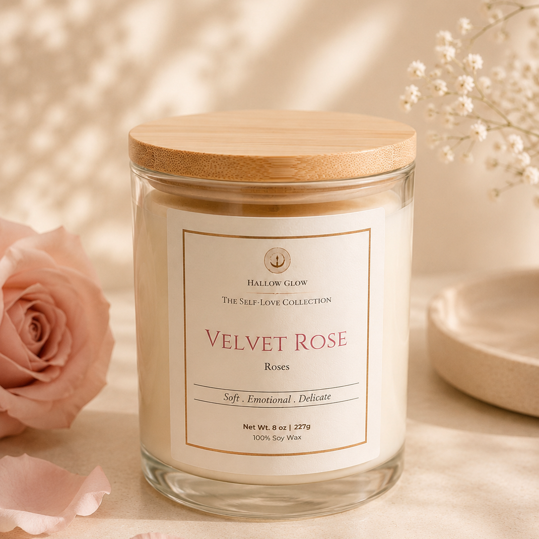 Velvet Rose - Roses Soy candle
