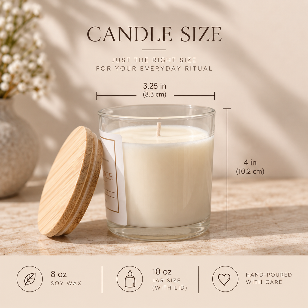 Amber Dusk - Ambered Vanilla Soy candle