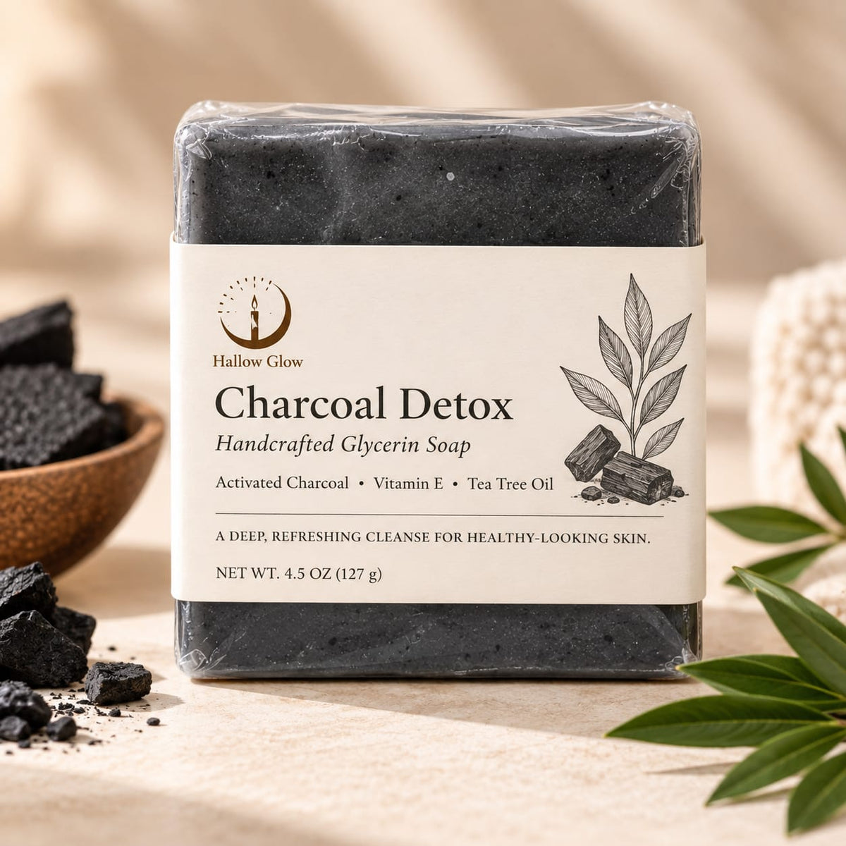 Charcoal Detox - Handcrafted Glycerin Soap