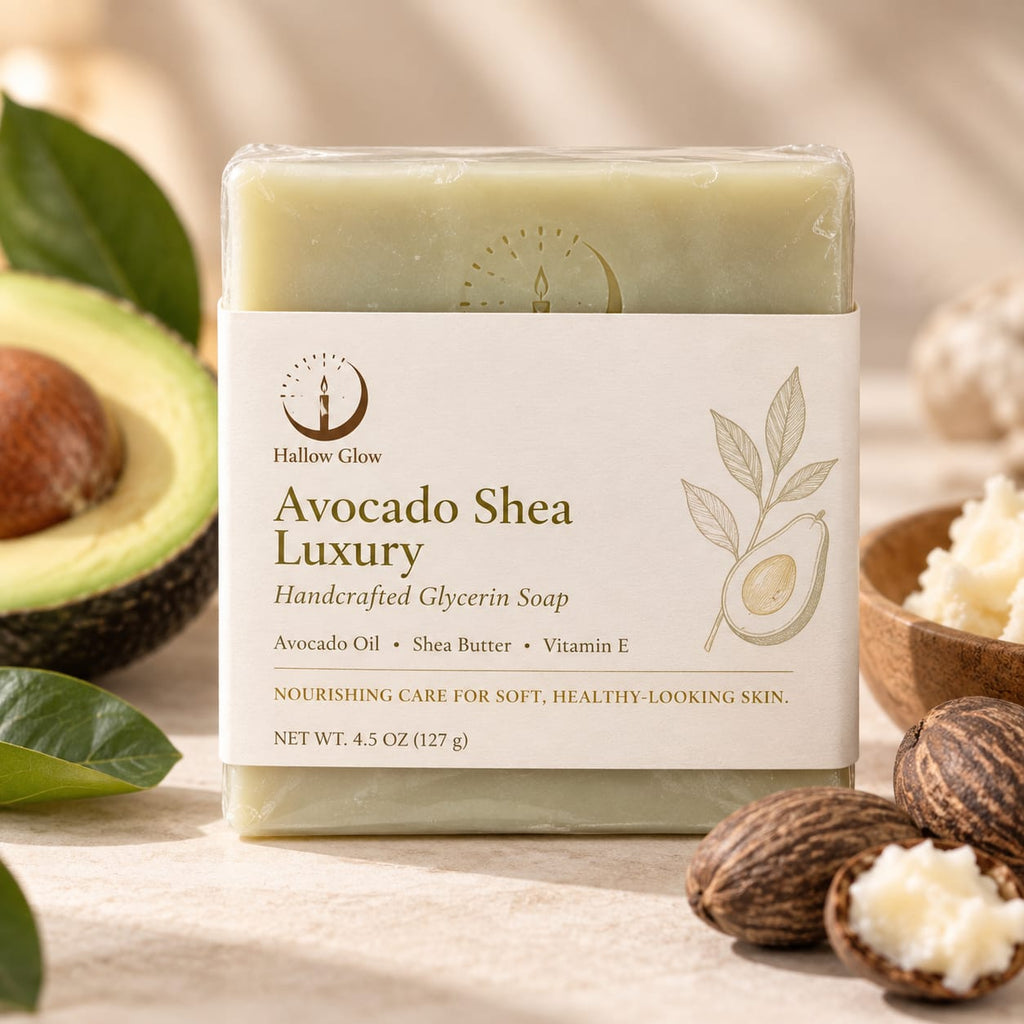 Avocado Shea Luxury - Handcrafted Glycerin soap