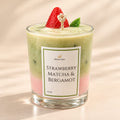 Bebida de Matcha con Fresa