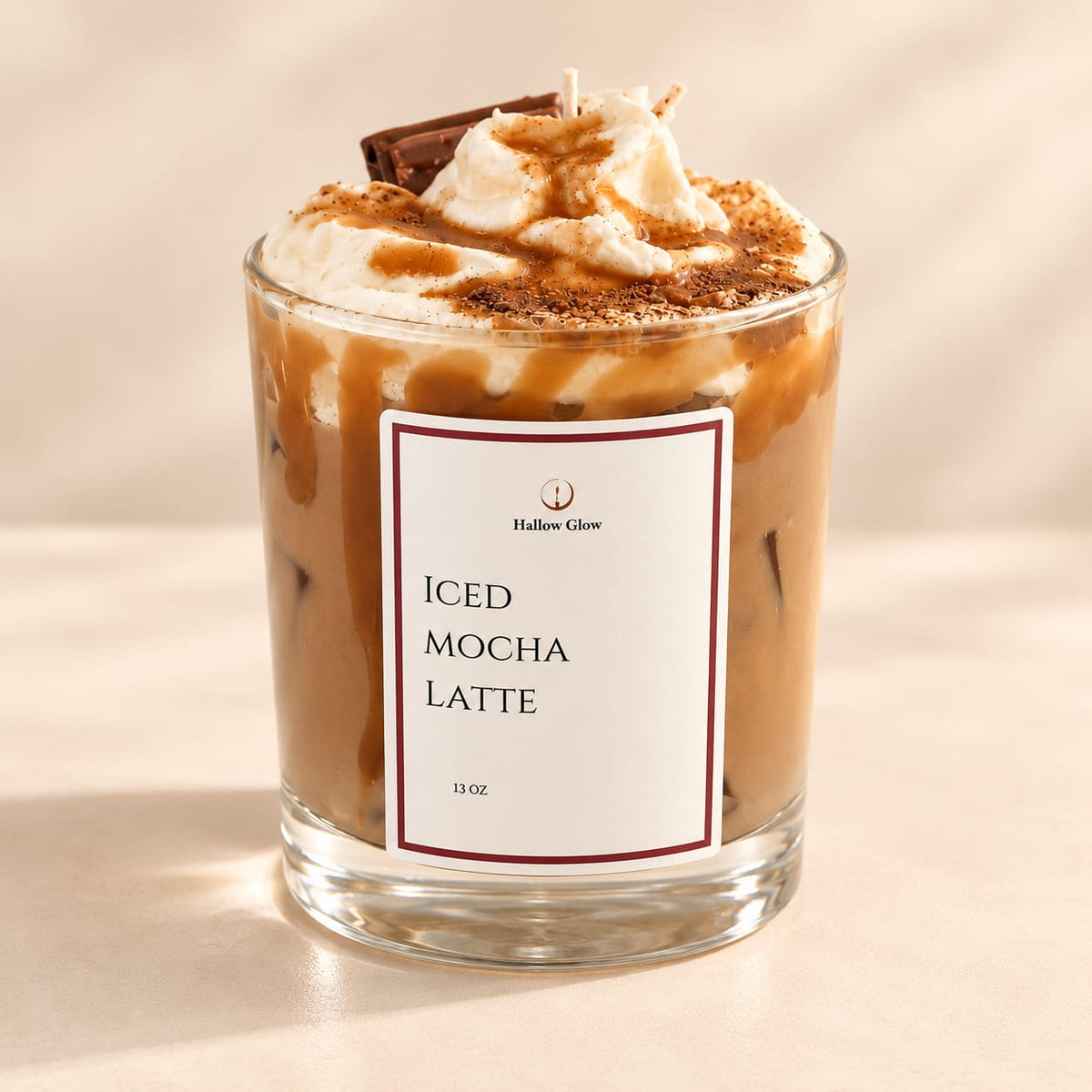 Iced Mocha Latte - Coffee + Chocolate Fudge