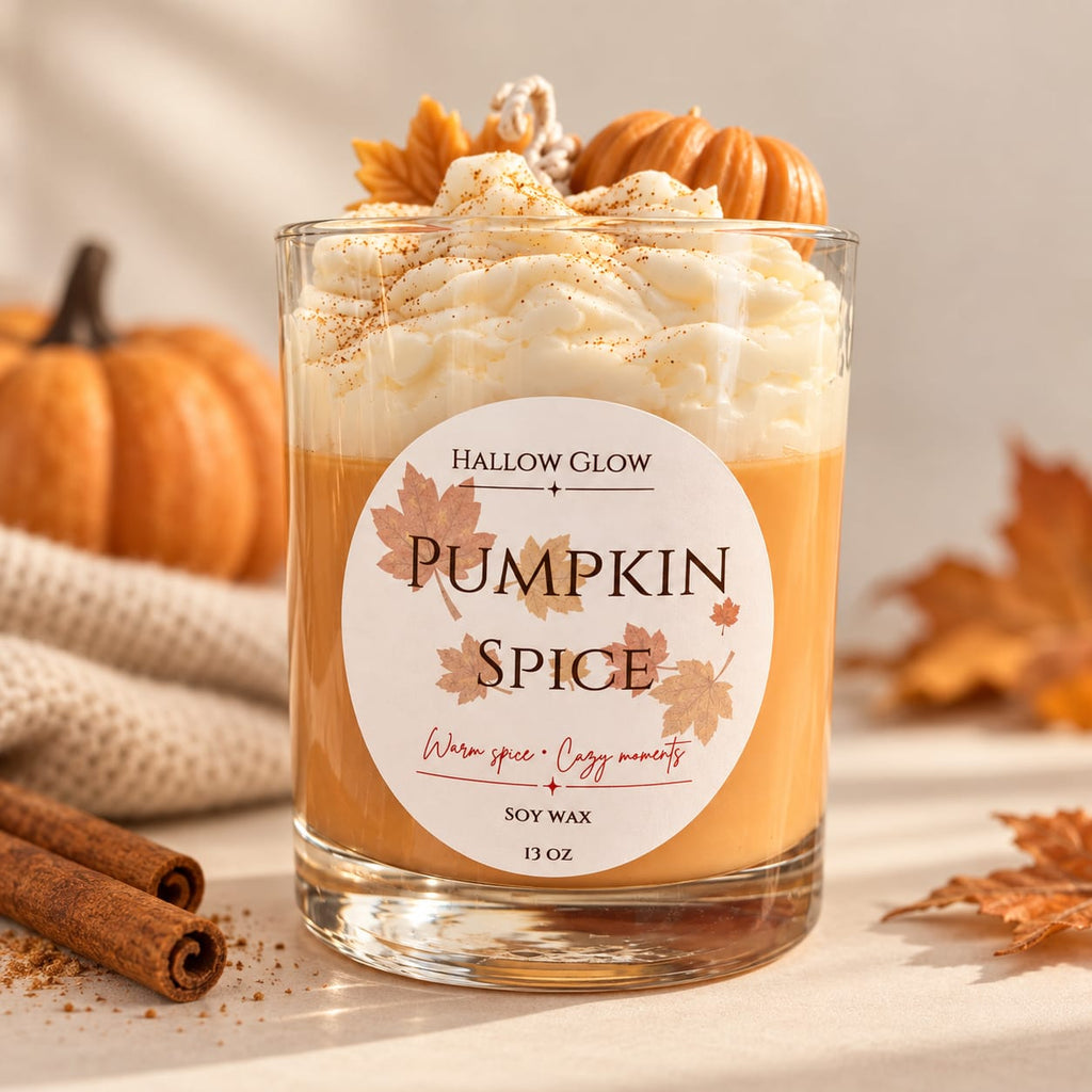 Pumpkin Spice - Cozy Fall Candle - 13oz