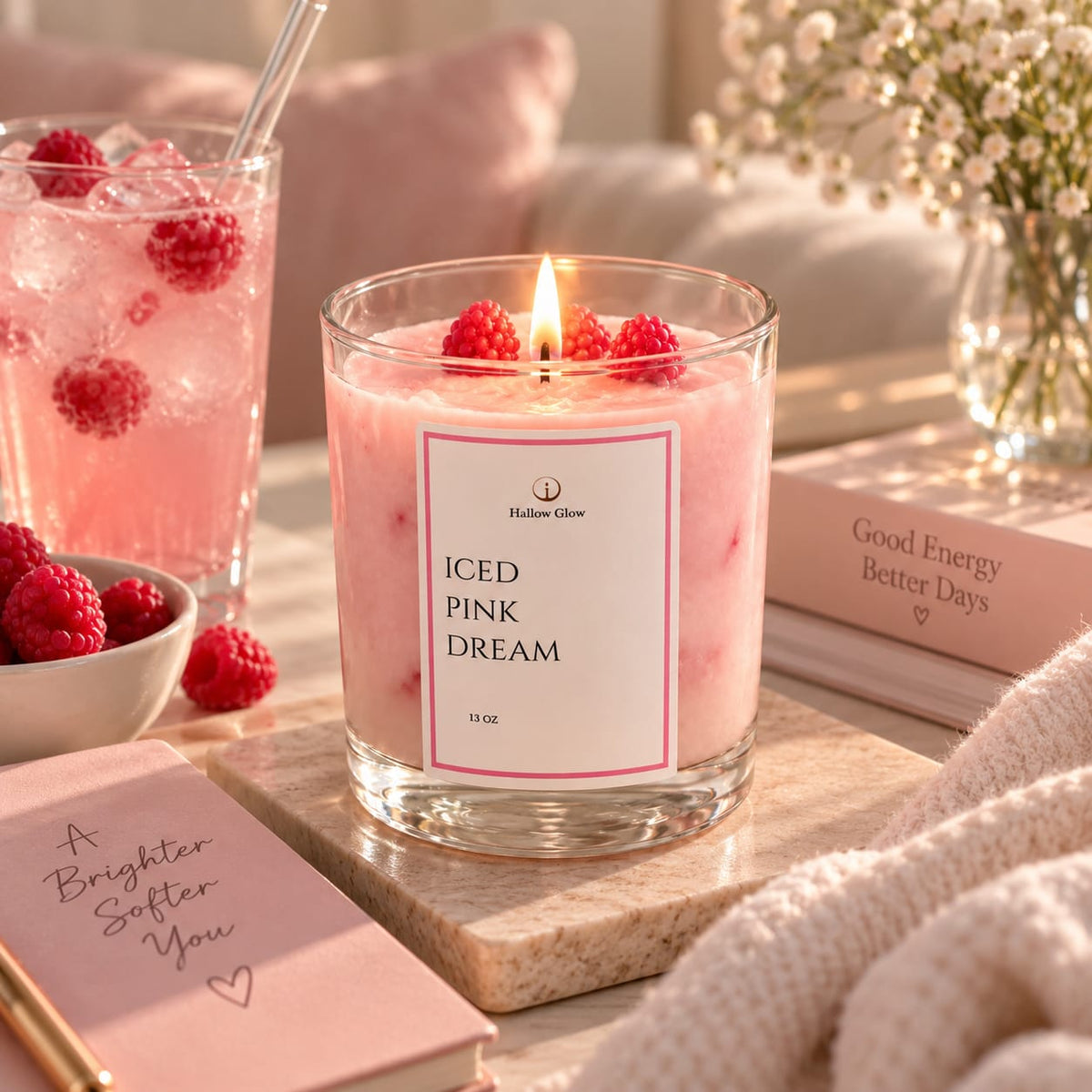 Iced Pink Dream - Sweet berries + Juicy fruits + Vanilla
