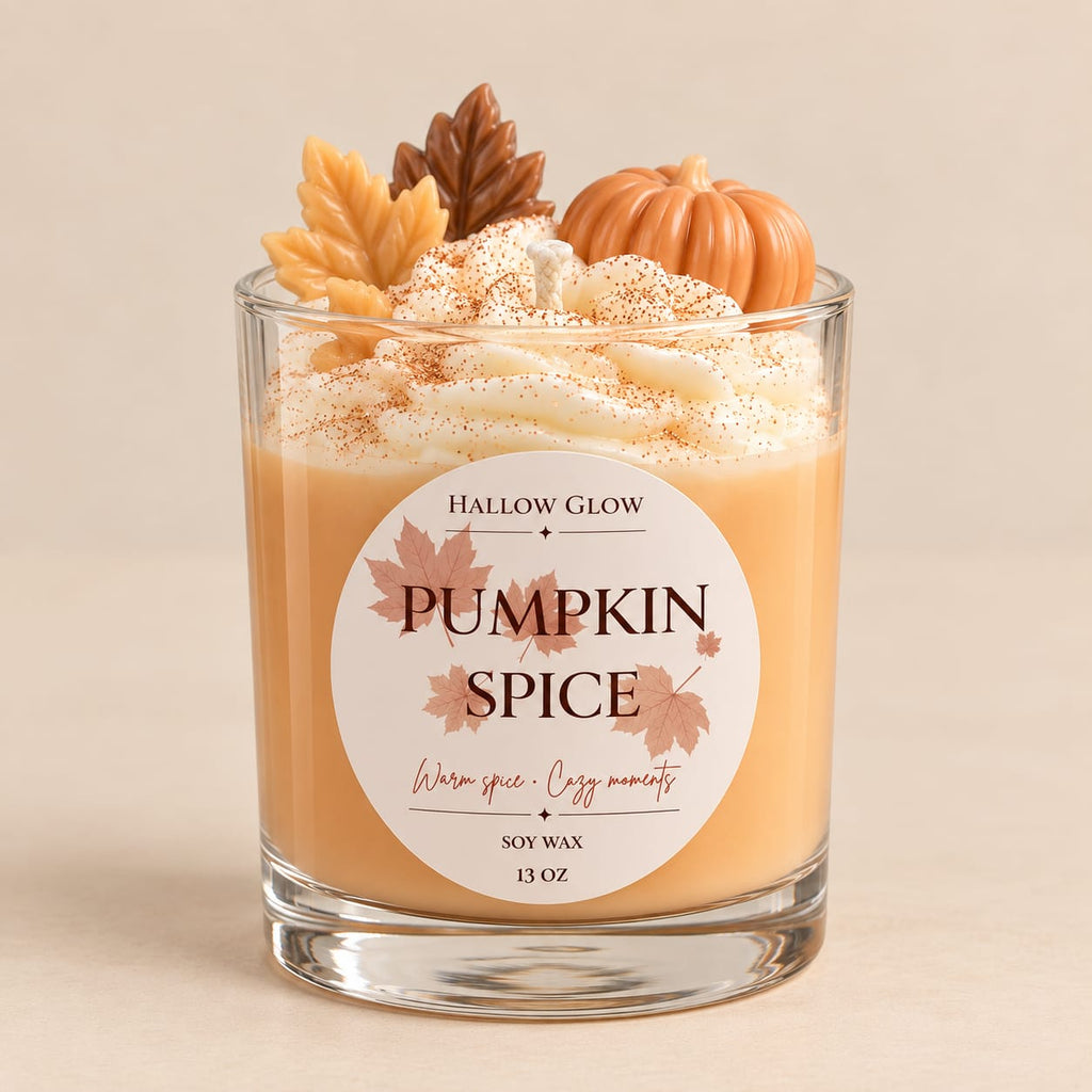 Pumpkin Spice - Cozy Fall Candle - 13oz