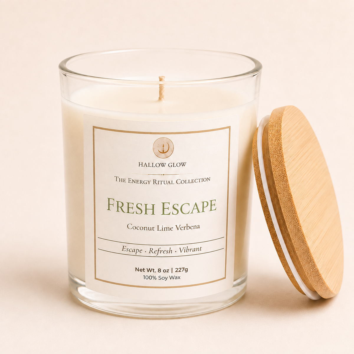 Fresh Escape - Coconut Lime Verbena Soy candle