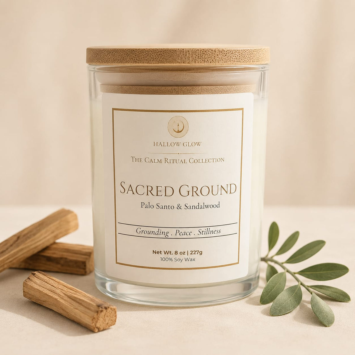 Sacred Ground - Palo Santo + Sandalwood Soy candle