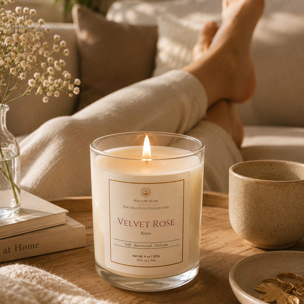 Velvet Rose - Roses Soy candle