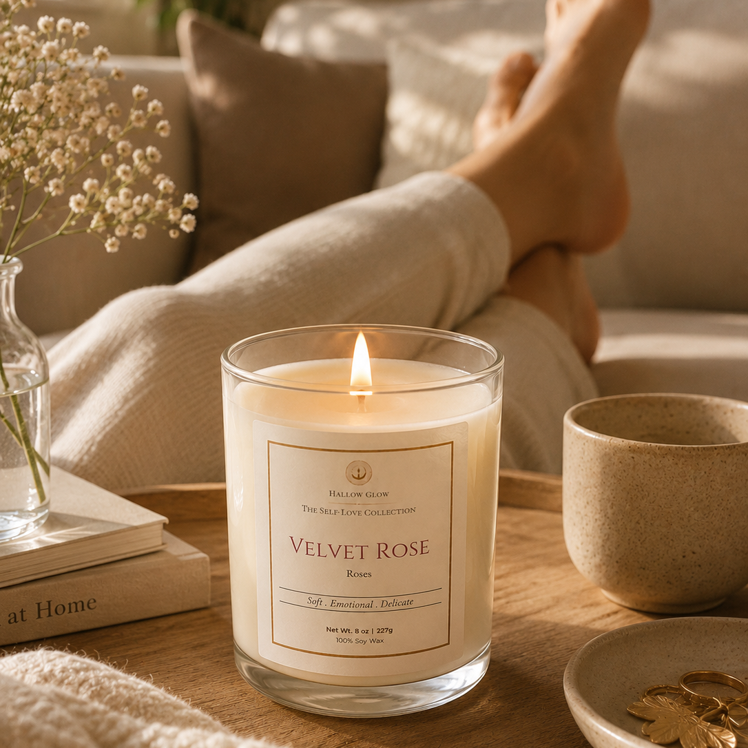 Velvet Rose - Roses Soy candle